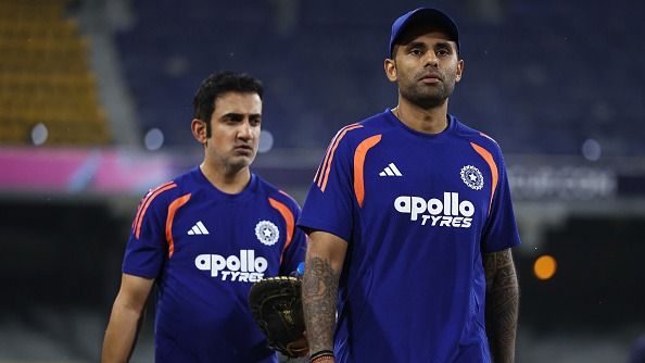 Gautam Gambhir, Head Coach of India and Suryakumar Yadav