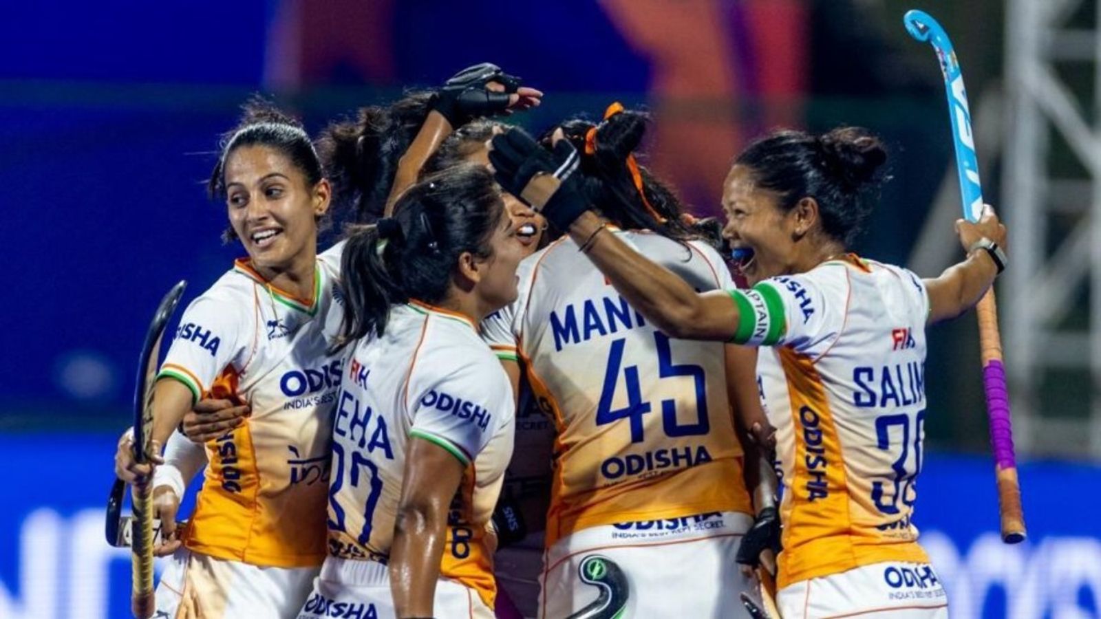 World Cup Qualifiers: भारतीय महिला हॉकी टीम फाइनल में पहुंची, वर्ल्ड कप के लिए किया क्वालीफाई भारतीय महिला हॉकी टीम वर्ल्ड कप में पहुंची. (Photo: Hockey India)