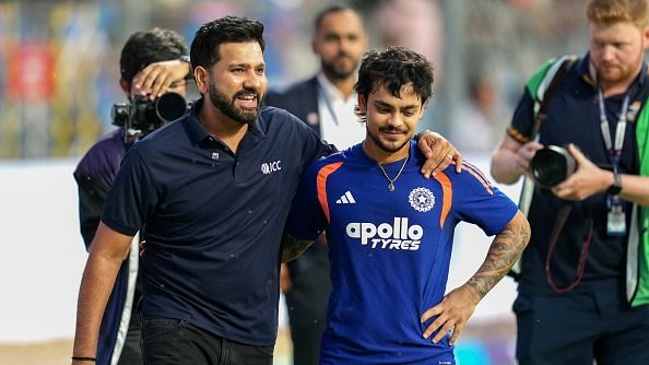 रोहित शर्मा और इशान किशन 