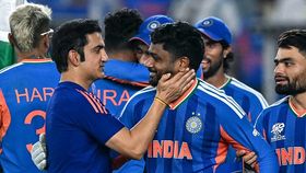 Gautam Gambhir and Sanju Samson Gautam Gambhir and Sanju Samson
