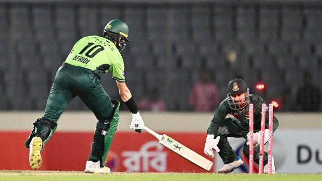 पाकिस्तान से हजम नहीं हुई बांग्लादेश से मिली सीरीज हार, शुरू की नई नौटंकी, इस मामले को लेकर शिकायत की शाहीन अफरीदी को सटंप करते लिटन दास (PC: Getty)