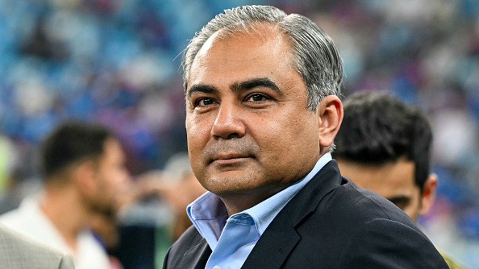 ‘क्या अब तुम ICC ट्रॉफियां चुराओगे?’, बांग्लादेश के हाथों पाकिस्तान की हार के बाद निशाने पर एशिया कप की ट्रॉफी लेकर भागने वाले नकवी एशिया कप की ट्रॉफी लेकर भागने वाले नकवी पर सवाल (PC: Getty)