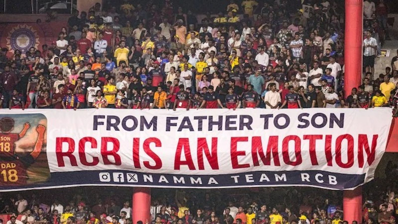 RCB के मैच चिन्नास्वामी स्टेडियम में कराने को मिली हरी झंडी, कर्नाटक सरकार ने दूर की सारी बाधाएं ഐപിഎൽ മത്സരങ്ങൾക്ക് ആതിഥേയത്വം വഹിക്കാനുള്ള അവസരം ചിന്നസ്വാമിക്ക് ലഭിക്കും (കടപ്പാട്: പിടിഐ)