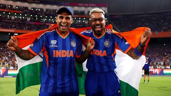 हार्दिक पंड्या की बजाय सूर्यकुमार यादव को कप्तान चुना गया. (PC: Getty)