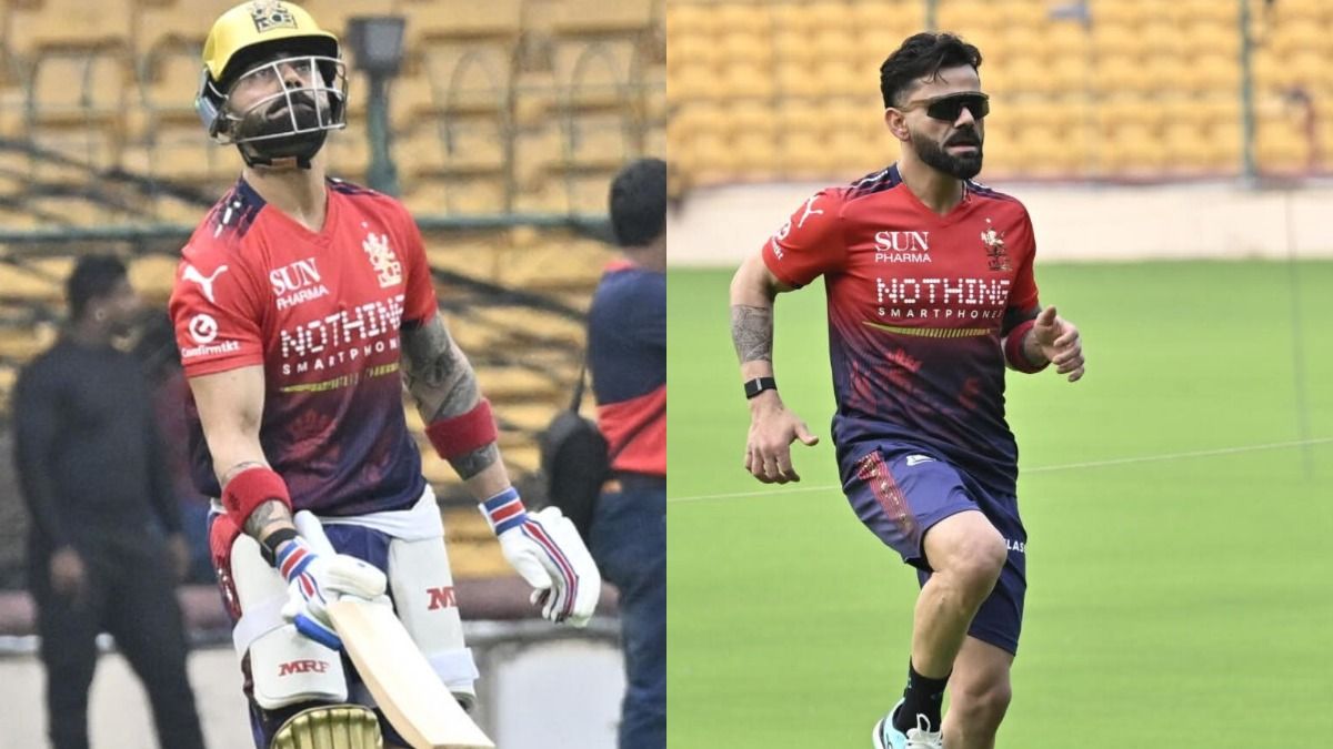 नेट्स में विराट कोहली (photo: getty)