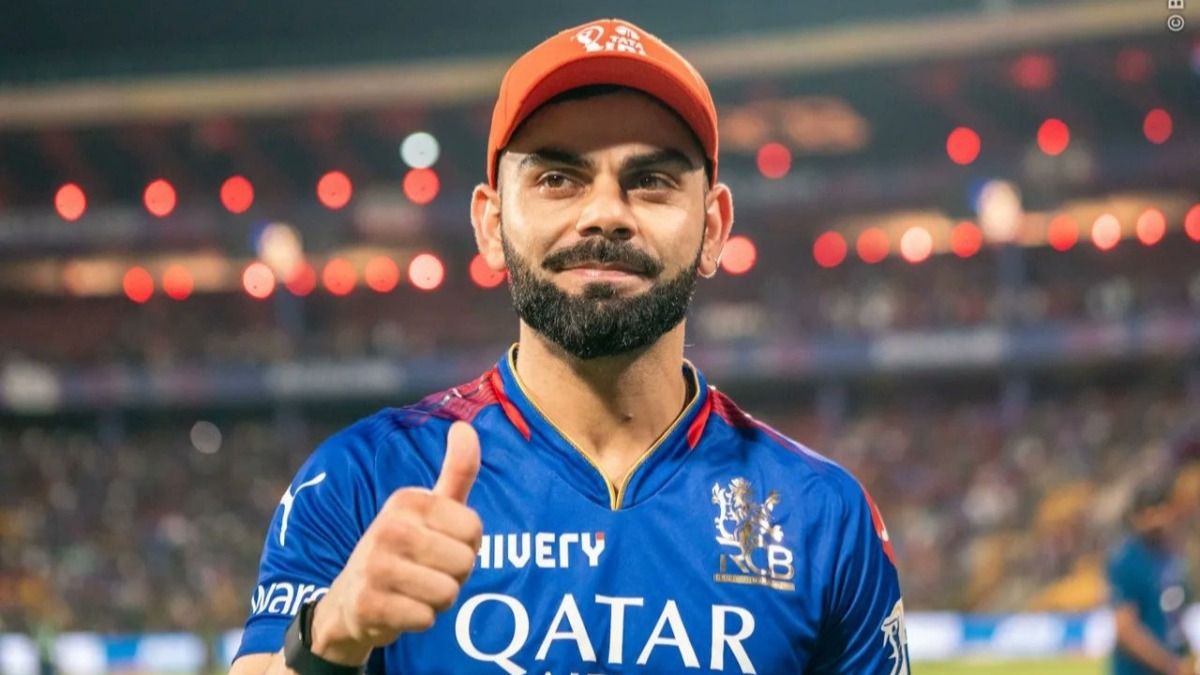 Virat Kohli with the IPL Orange Cap