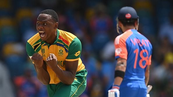 Kagiso Rabada of South Africa Kagiso Rabada of South Africa
