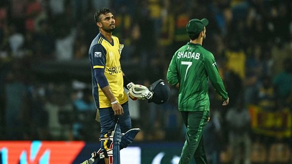 Sri Lanka's captain Dasun Shanaka 