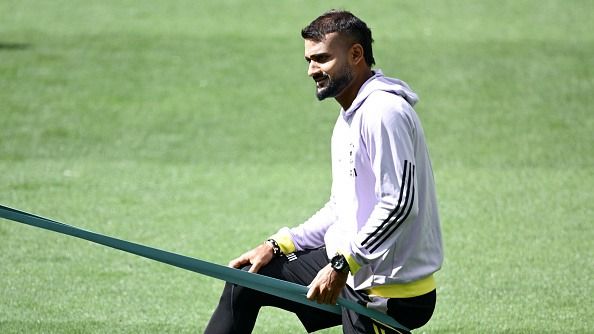 ट्रेनिंग के दौरान आकाश दीप (photo: getty)