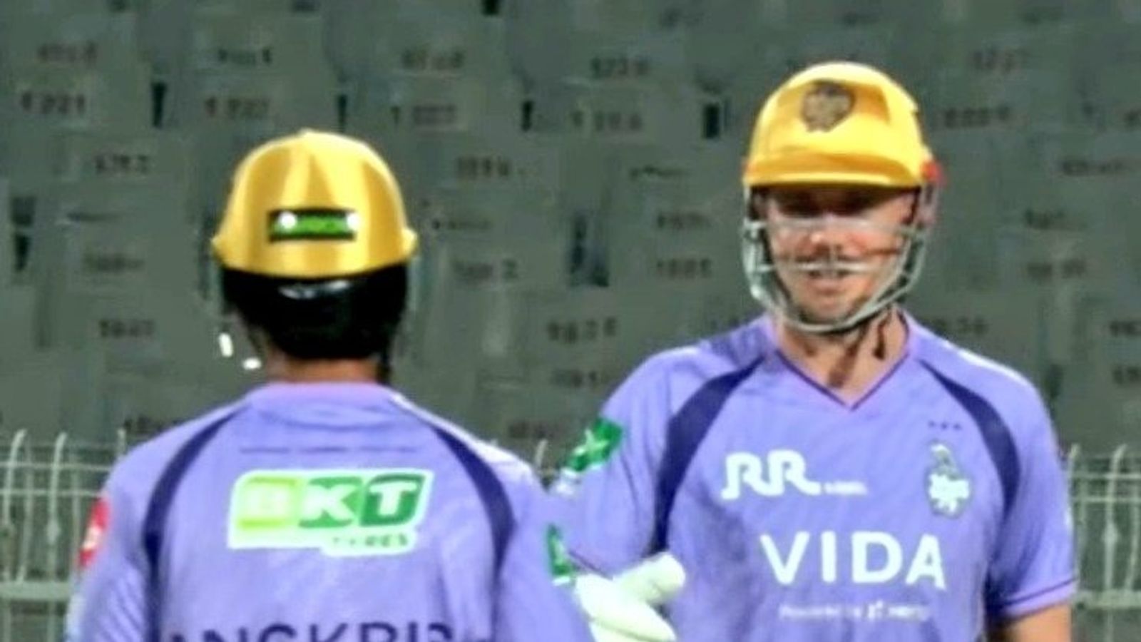 KKR के वॉर्म अप मैच में दिखा कप्तान अजिंक्य रहाणे का जलवा, आउट ऑफ फॉर्म चल रहे बैटर ने भी उड़ाए खूब चौके- छक्के अंगकृष रघुवंशी और कैमरन ग्रीन (photo: social media)