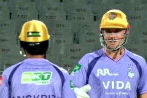 KKR के वॉर्म अप मैच में दिखा कप्तान अजिंक्य रहाणे का जलवा, आउट ऑफ फॉर्म चल रहे बैटर ने भी उड़ाए खूब चौके- छक्के SportsTak Hindi