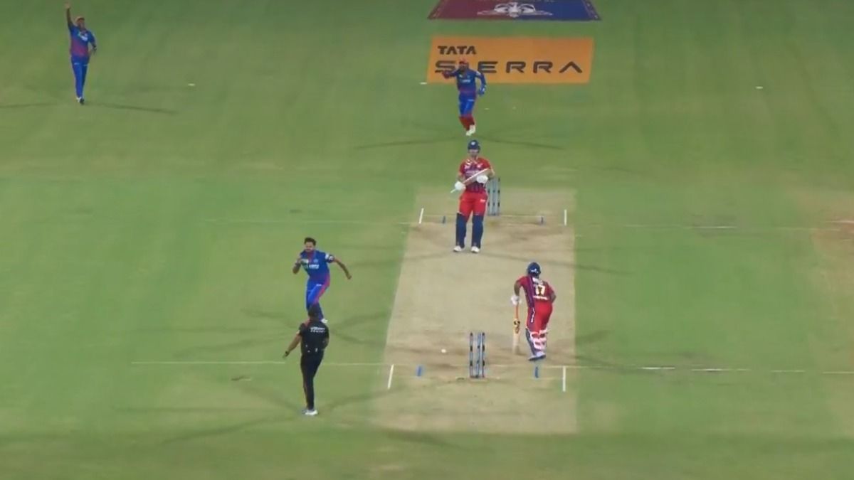 Rishabh Pant during his run out