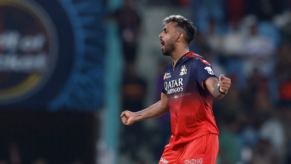 Nuwan Thushara of Royal Challengers Bengaluru