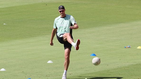 New Zealand fast bowler Kyle Jamieson