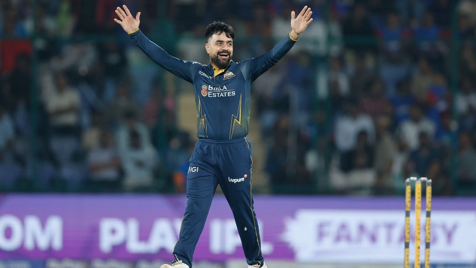 भारत के खिलाफ इकलौता टेस्ट मैच नहीं खेलेंगे राशिद खान! गुजरात टाइटंस की जीत के बाद किया इशारा राशिद खान दिल्ली कैपिटल्स के खिलाफ प्लेयर ऑफ द मैच रहे. (PC: IPL X)