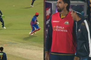 IPL 2026: एक गेंद पर पांच रन, शुभमन गिल के ओवर थ्रो पर भड़के आशीष नेहरा, लाइव मैच में दी गाली, Video SportsTak Hindi