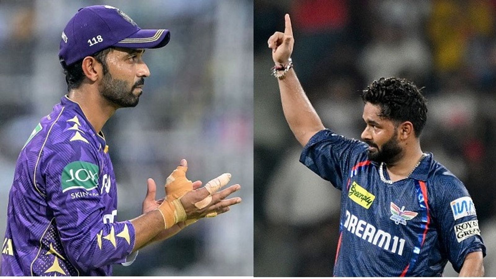 KKR vs LSG IPL 2026: कोलकाता और लखनऊ की टक्कर, जानें हेड टू हेड रिकॉर्ड, पिच रिपोर्ट से लेकर Live streaming की डिटेल्स कोलकाता नाइट राइडर्स और लखनऊ सुपर जायंट्स के बीच मुकाबला. (PC: Getty)