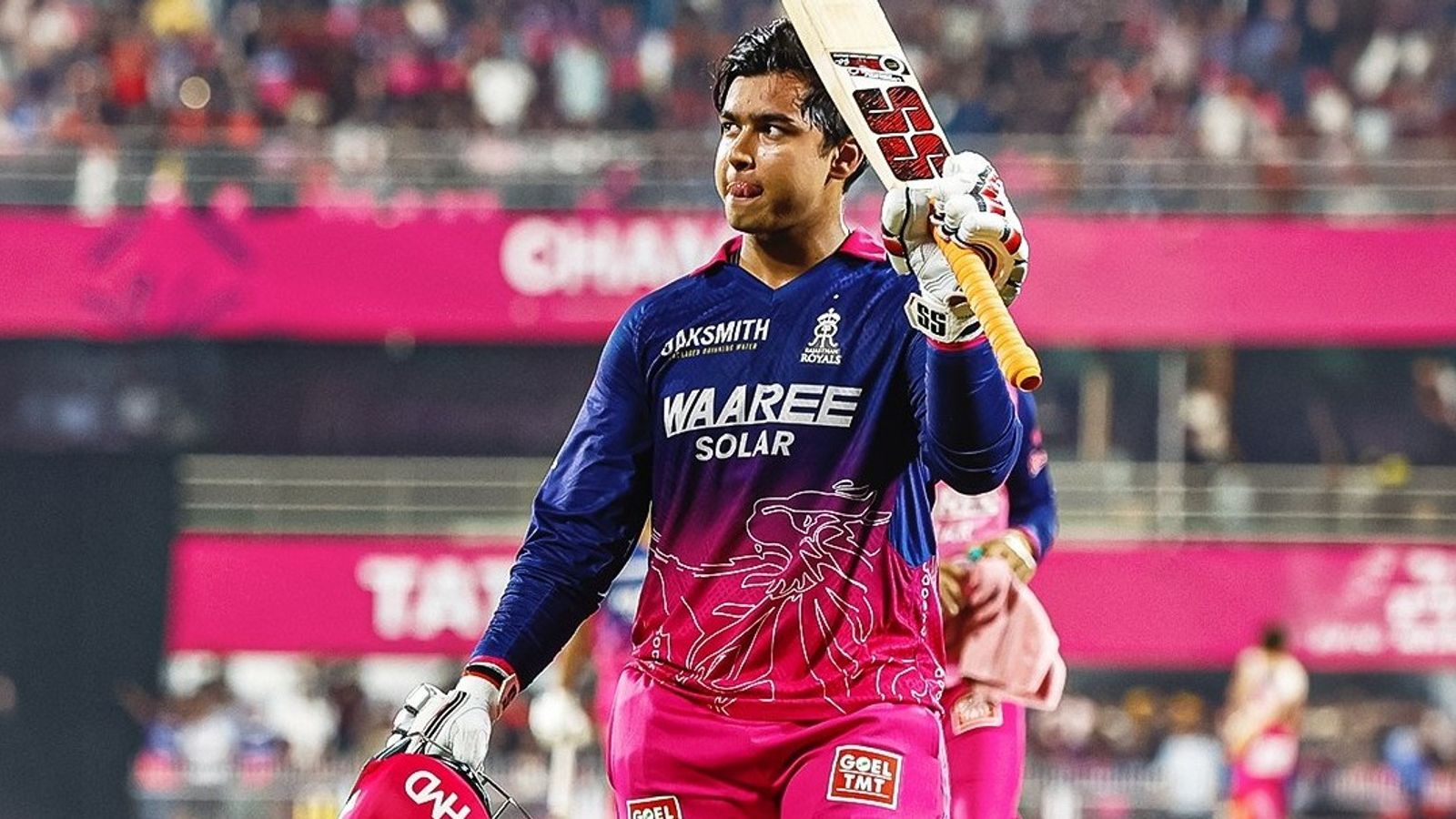 बुमराह, भुवनेश्वर, सिराज से लेकर बोल्ट तक, वैभव सूर्यवंशी ने इन खतरनाक गेंदबाजों की पहली गेंद पर क्या किया? वैभव सूर्यवंशी ने चार मैचों में 200 रन बना दिए. (PC: Rajasthan royals X)