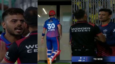 CSK vs DC मैच में पंगा, स्टब्स ने ड्रेसिंग रूम में फेंका हेलमेट, अंपायर से भिड़े दिल्ली के हेड कोच और खिलाड़ी SportsTak Hindi