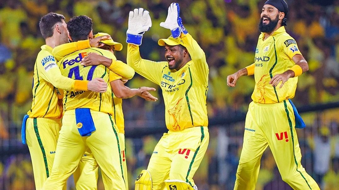 चेन्नई ने लगातार तीन हार के बाद पहली जीत हासिल की. (PC: CSK X)