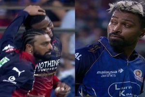 हार्दिक पंड्या के आउट होने पर बड़े भाई क्रुणाल पंड़या का ऐसा जश्न, नजारा देख MI कप्तान भी हैरान, Video SportsTak Hindi