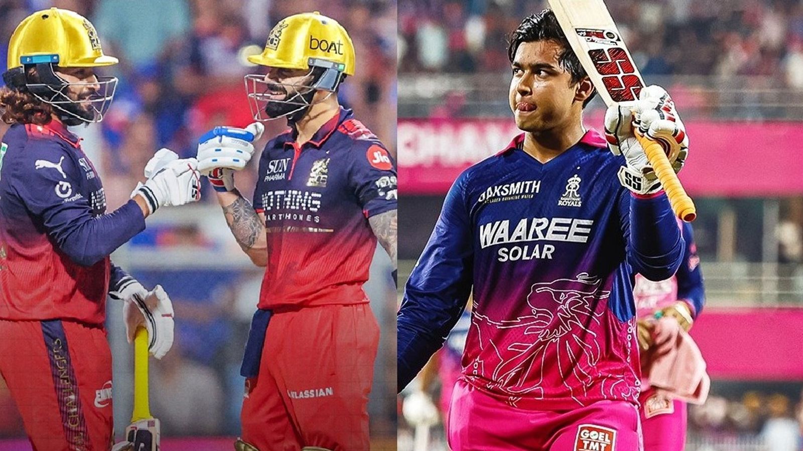 IPL 2026 के शुरुआती 20 मैचों में इन बल्लेबाजों ने मचाई तबाही, एक के तो 200 रन भी हो गए पूरे वैभव सूर्यवंशी के इस सीजन में 200 रन पूरे हो गए हैं. (PC: RCB x)