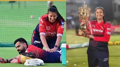 RCB में शामिल कौन हैं IPL की पहली महिला मसाजर? कोहली जैसे खिलाड़ियों को रखती हैं फिट RCB masseuse Navneeta Gautam