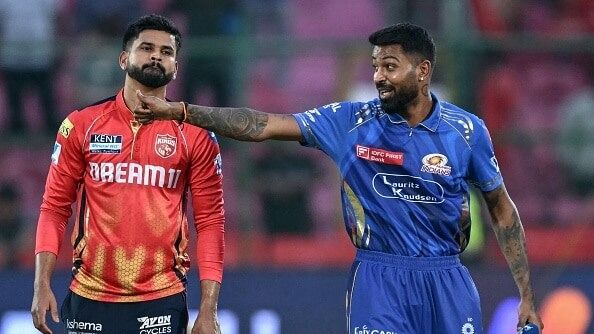 IPL 2026 Points Table: मुंबई-पंजाब मैच के बाद अंक तालिका में तगड़ा उलटफेर, RCB से छीन गया सिंहासन आईपीएल में आज मुंबई और पंजाब के बीच खेला जा रहा है मुकाबला (Photo: ITG)