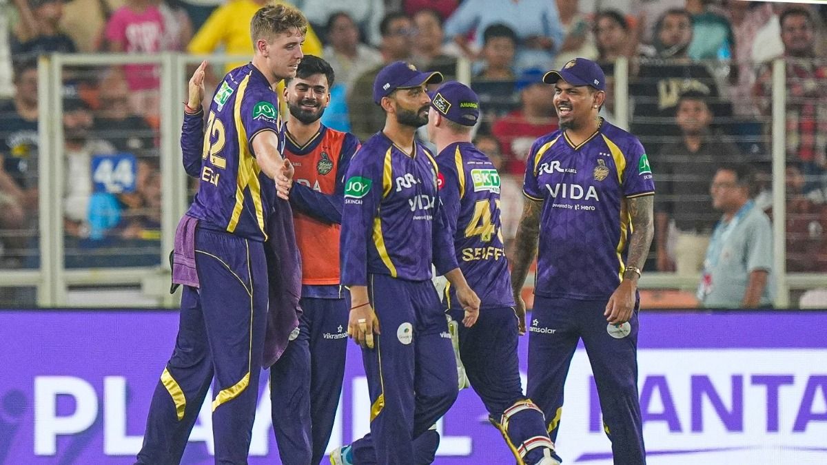 गुजरात टाइटंस ने कोलकाता नाइट राइडर्स को हराया. (PC: KKR X)