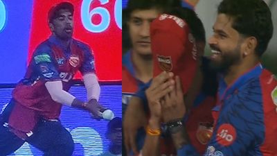 तीन कैच छोड़ने वाले शशांक सिंह को श्रेयस अय्यर ने की रिकी पोंटिंग से छुपाने की कोशिश, मगर फिर ..., Video SportsTak Hindi