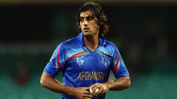 Afghanistan's paceman Shapoor Zadran