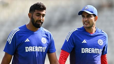 Shubman Gill and Jasprit Bumrah