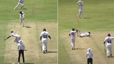 वेस्ट इंडीज का बॉलर 10 विकेट लेने से चूका, 7 शिकार किए फिर हुई खतरनाक घटना, रद्द हो गया मैच SportsTak Hindi