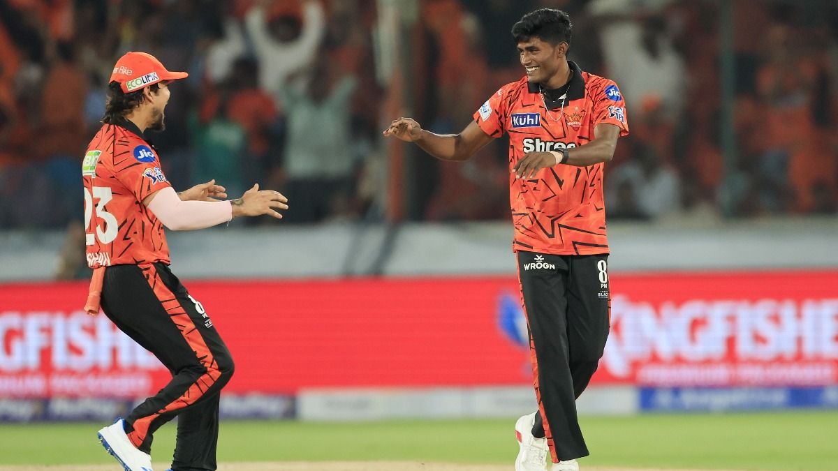 साकिब ने राजस्थान के ख‍िलाफ 24 रन पर चार विकेट लिए. (PC: X)