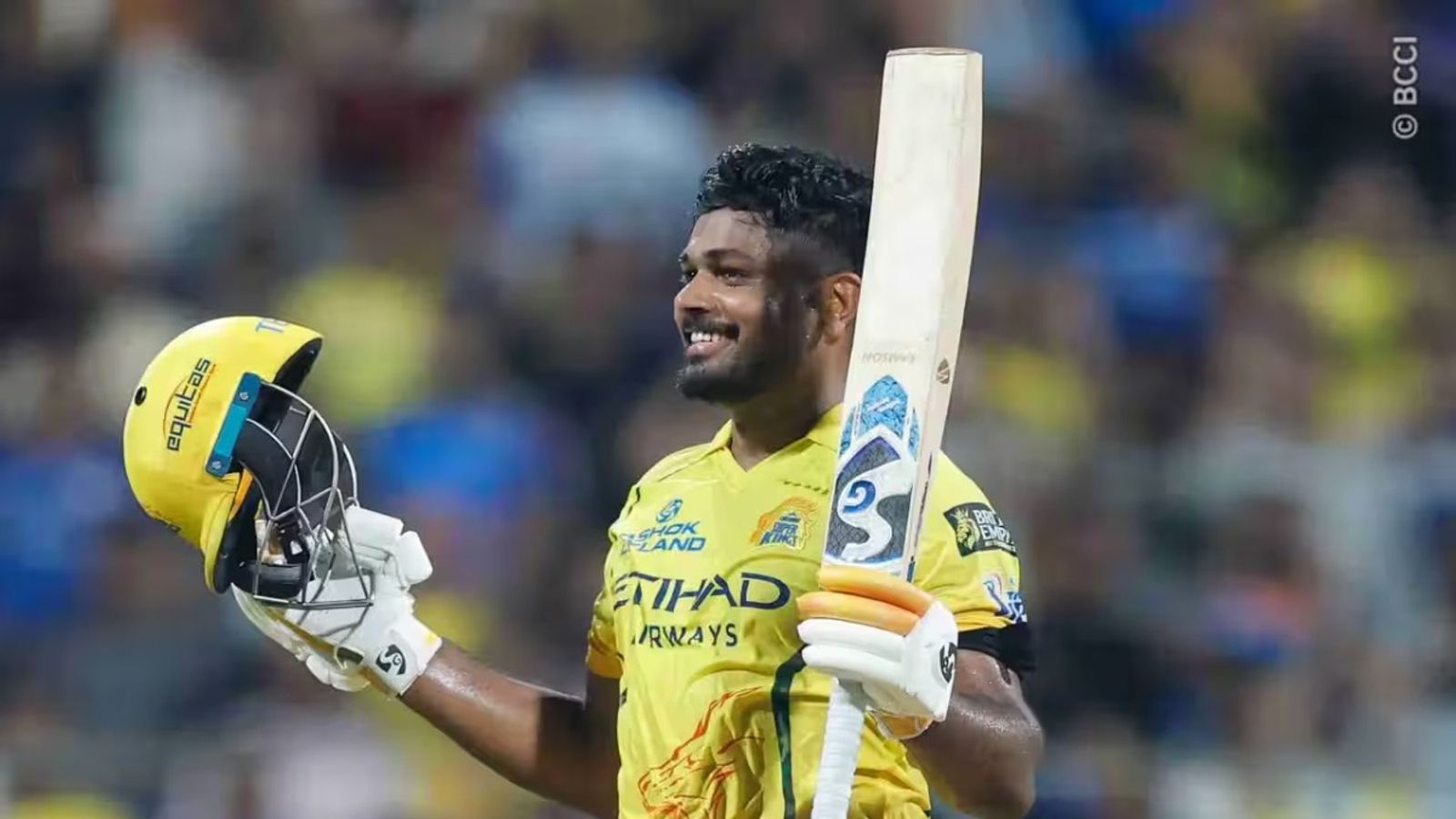 संजू सैमसन ने शतक जड़कर रचा इतिहास, चेन्नई के लिए ऐसा करने वाले बने IPL इतिहास के पहले बैटर शतक जड़ने के बाद संजू सैमसन