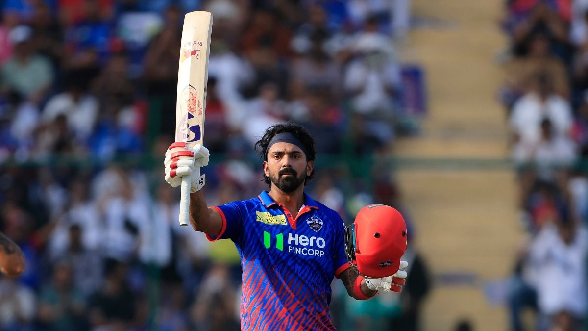 Delhi Capitals' star opener KL Rahul in this frame. (IPL)