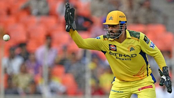 Chennai Super Kings' legend MS Dhoni in this frame. (Getty)
