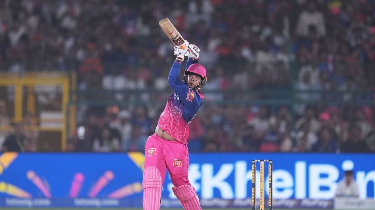 आईपीएल मैच के दौरान वैभव सूर्यवंशी 