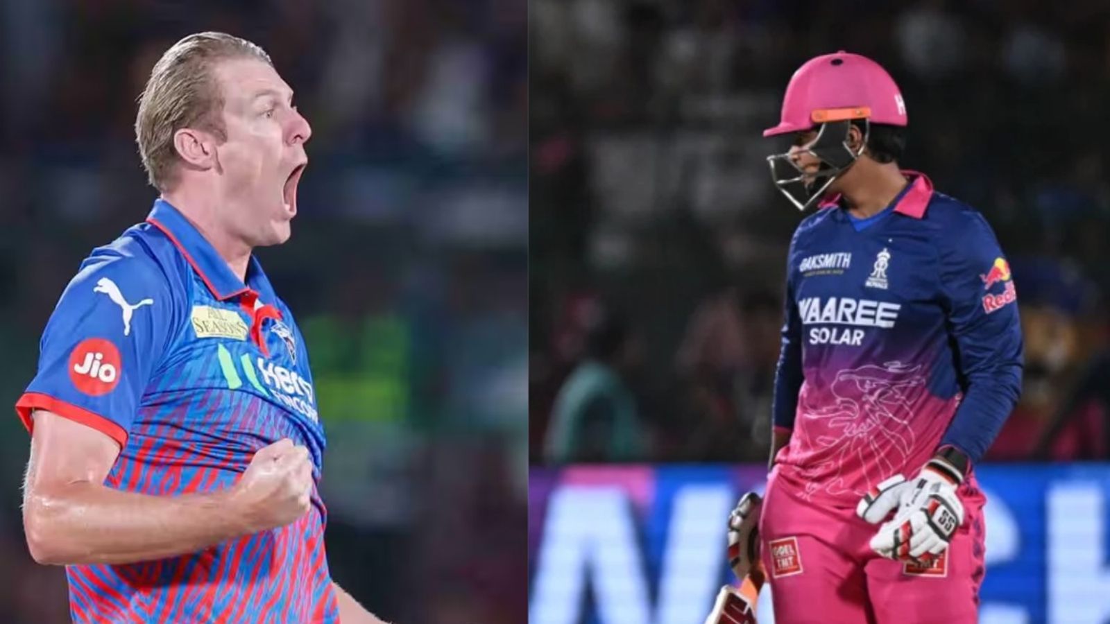 RRvsDC: सूर्यवंशी पर गुस्सा करना दिल्ली कैपिटल्स के इस विदेशी को पड़ा भारी, BCCI ने दी सजा काइल जैमीसन ने सूर्यवंशी को आउट करने का काफी उग्र जश्न मनाया. (Photo: BCCI)