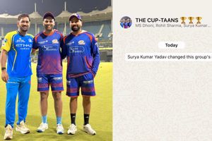 6 ICC ट्रॉफी वाले धोनी-रोहित और सूर्या आए एक साथ, पूछा गया ग्रुप का नाम, BCCI ने दिया मजेदार जवाब SportsTak Hindi