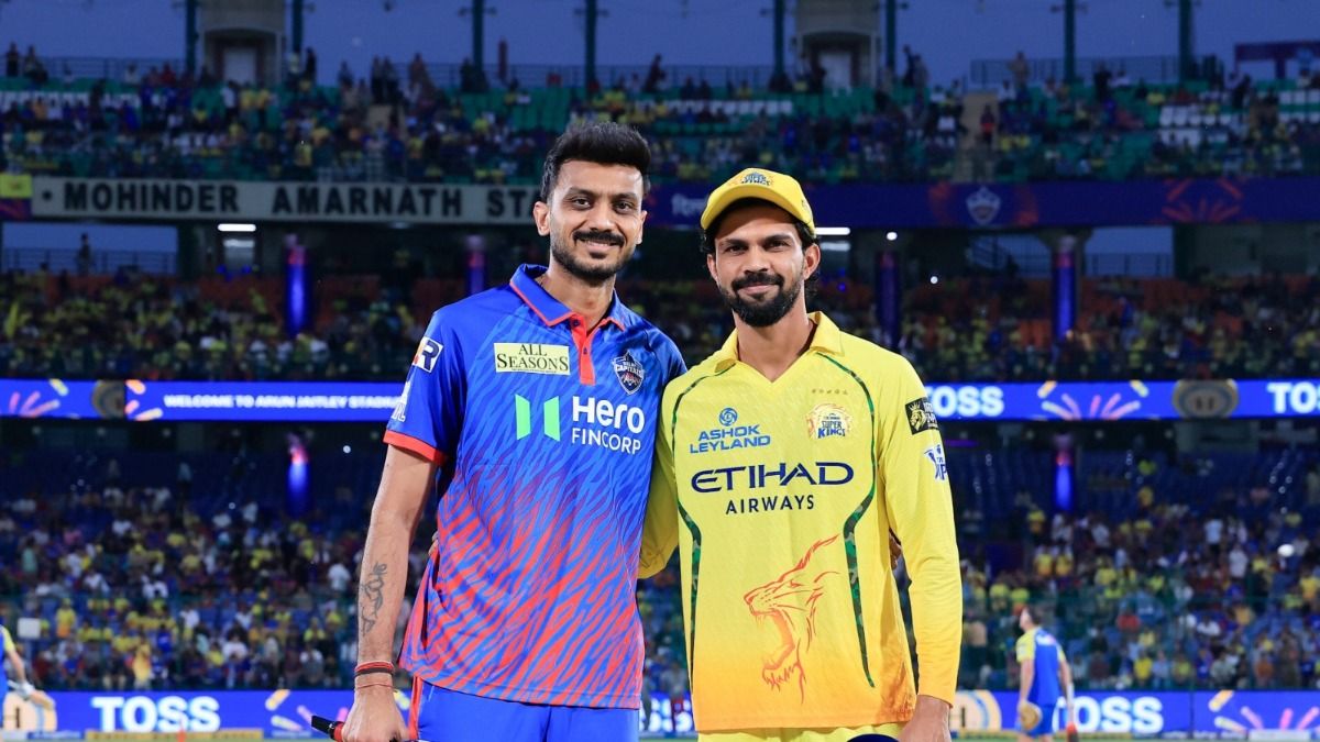 Delhi captain Akshar Patel and Chennai's Rituraj Gaikwad