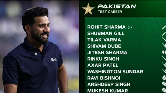 Rohit Sharma and Pakistan's wrong scorecard