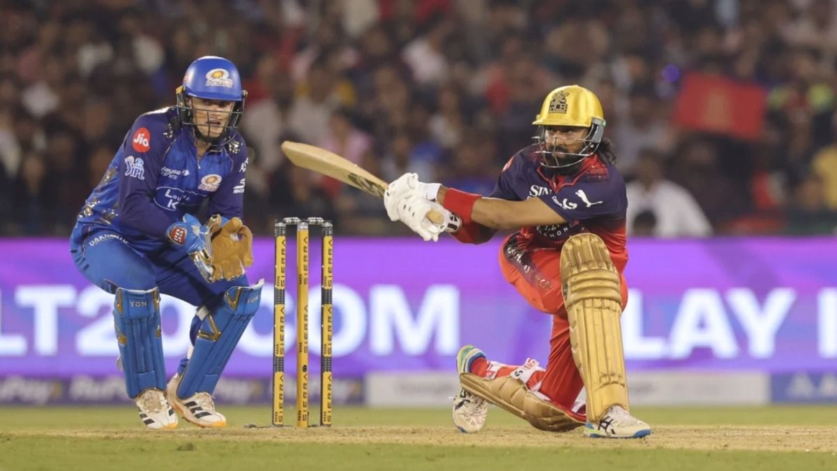 क्रुणाल पंड्या ने मुंबई इंडियंस के सामने फिफ्टी लगाई. (Photo: BCCI)