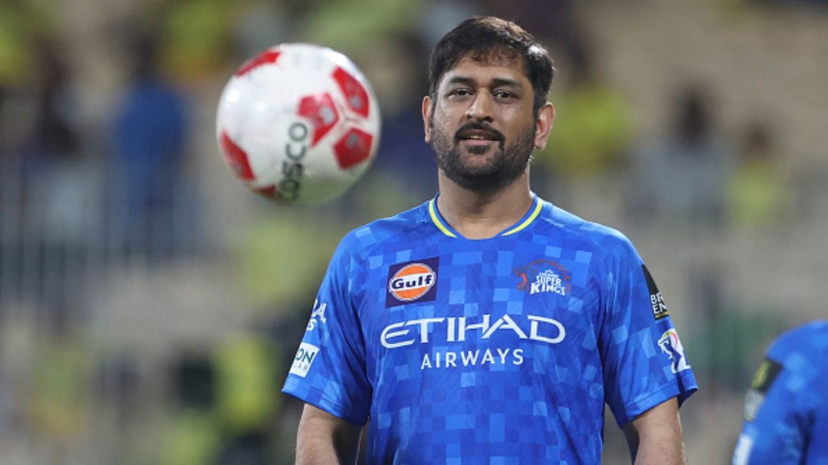 MS Dhoni in the frame (via Getty)