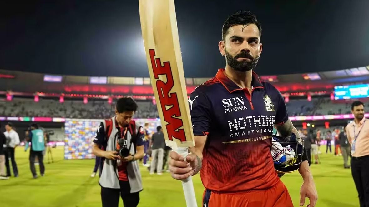 विराट कोहली ने कोलकाता नाइट राइडर्स के ख‍िलाफ सेंचुरी लगाई. (PC: IPL)