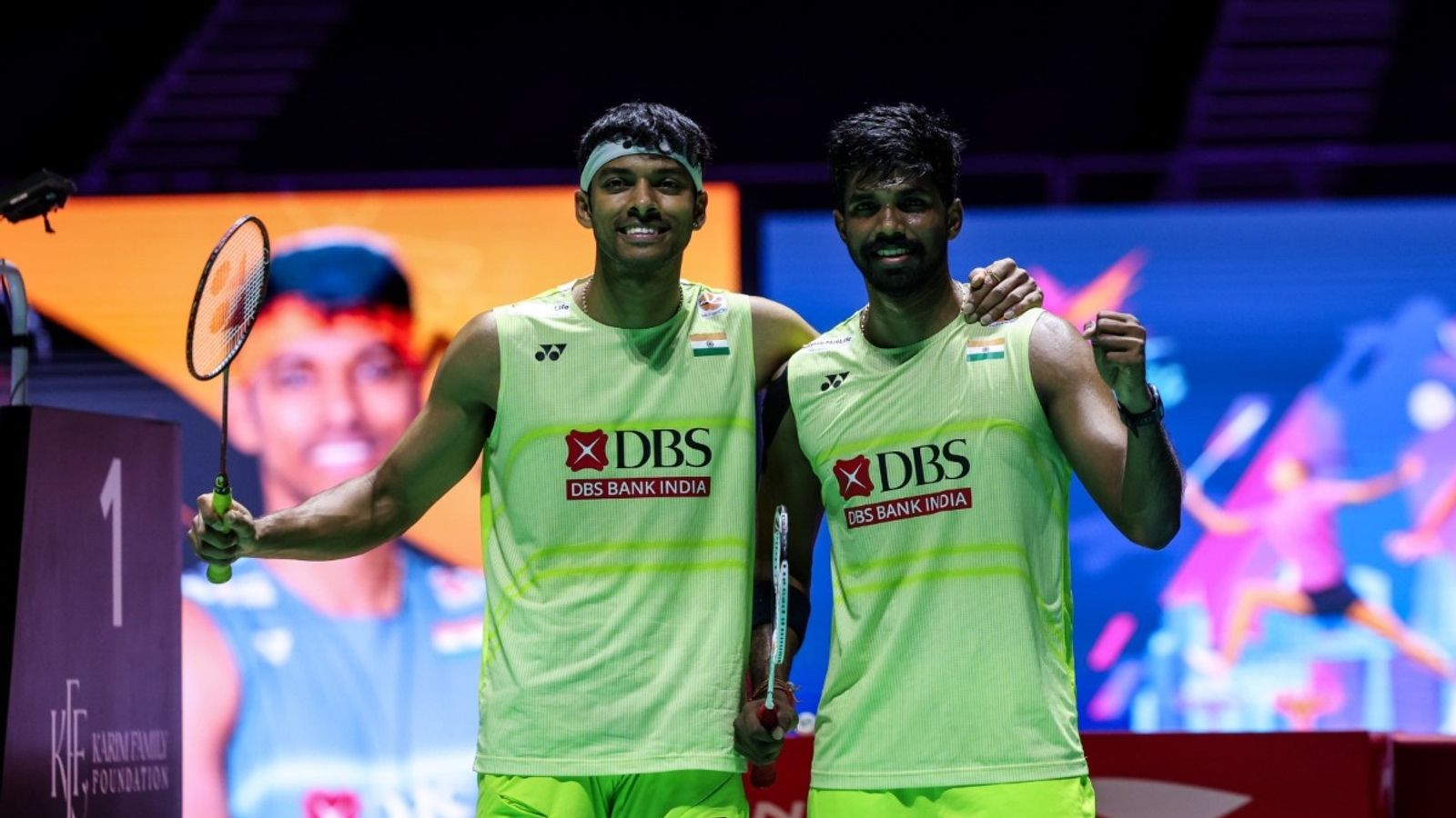 Singapore Open : रेड्डी-शेट्टी की जोड़ी ने वर्ल्ड नंबर वन को हराकर फाइनल में बनाई जगह सात्विकसाईराज रंकीरेड्डी और चिराग शेट्टी
