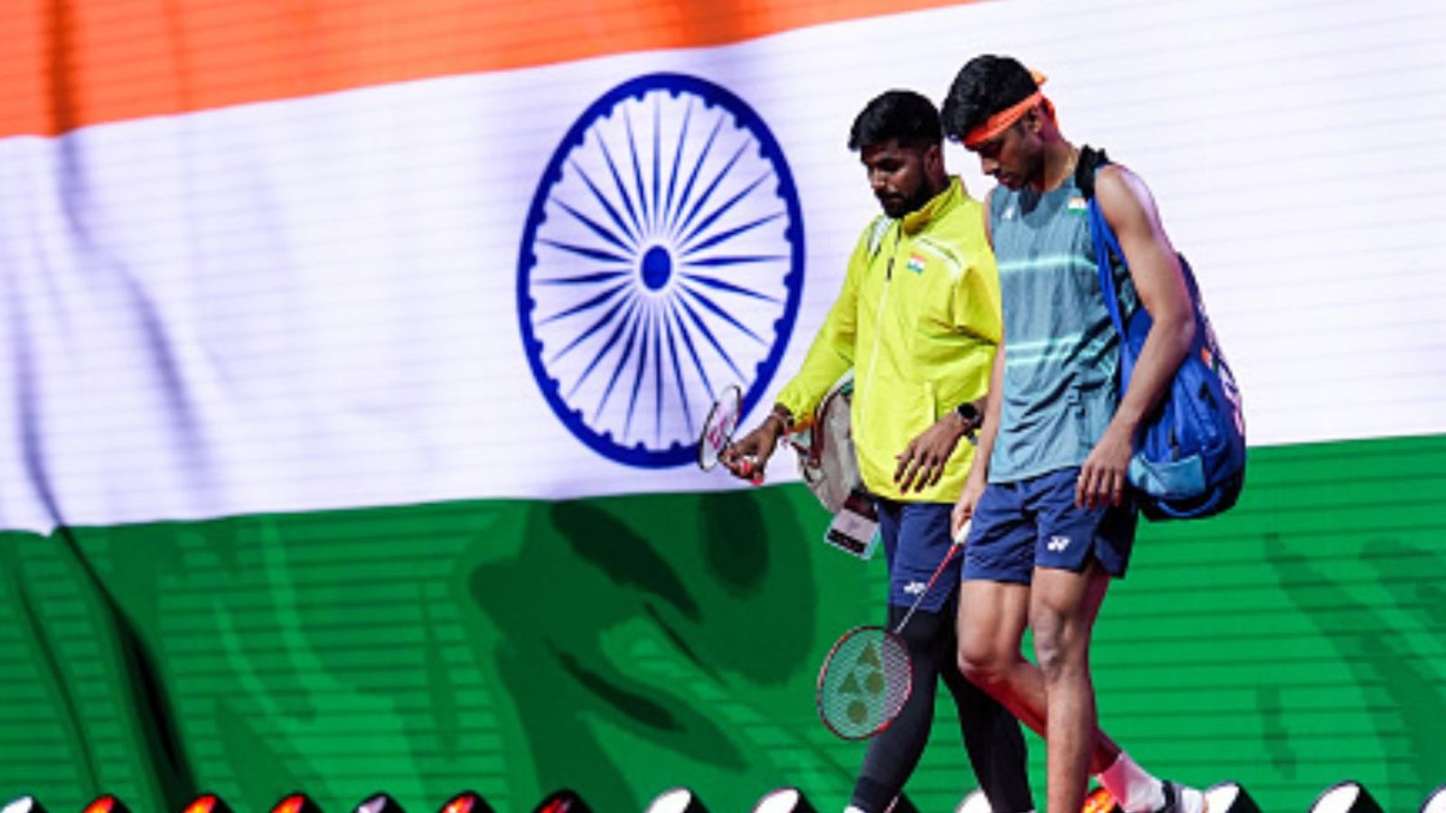 सात्विक-चिराग ने जीता Singapore Open 2026, दो साल बाद खिताब जीतने में मिली सफलता सात्विकसाईराज रंकीरेड्डी और चिराग शेट्टी. (Photo: Getty)