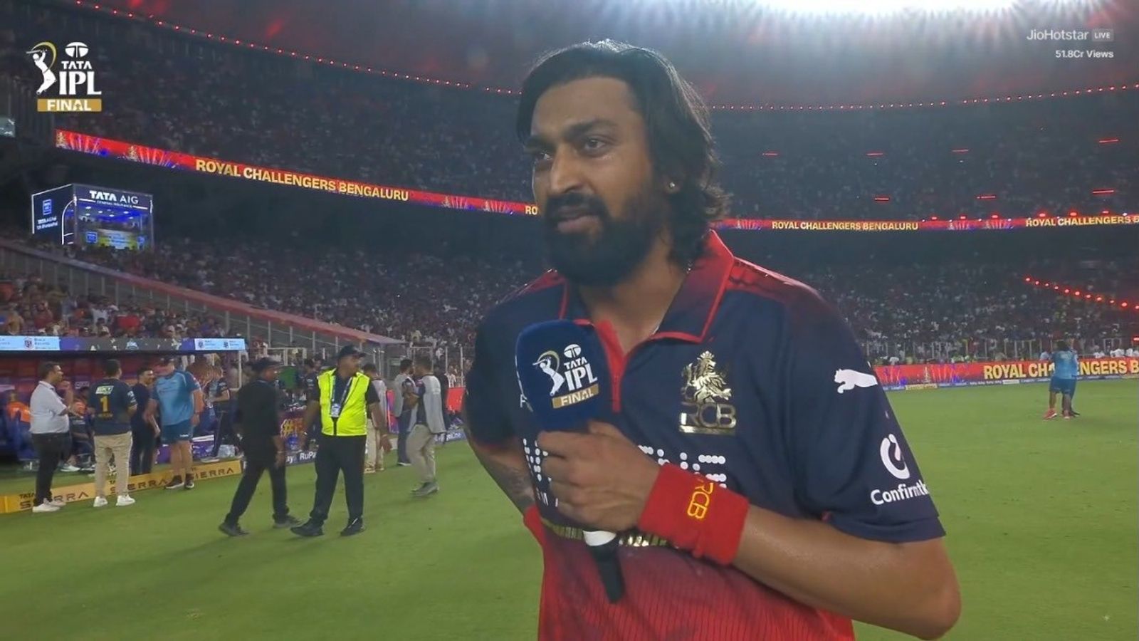 RCB लगातार दूसरी बार बनी चैंपियन तो विराट कोहली का नाम लेकर क्रुणाल पंड्या खोला बड़ा राज, बोले - उसने 18 साल तक... आईपीएल जीतने के बाद क्रुणाल पंड्या