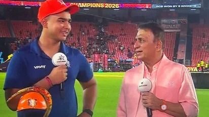 Vaibhav Sooryavanshi tells Sunil Gavaskar