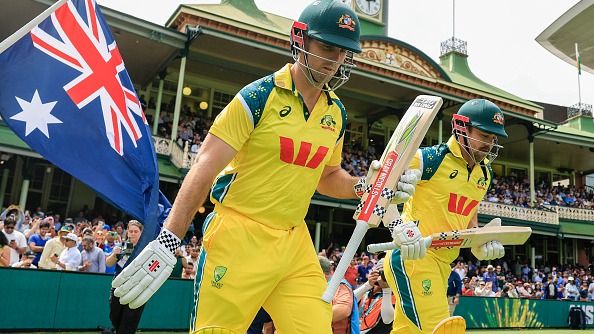 Mitchell Marsh and Travis Head